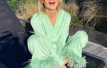 2022-spring-women-s-new-fashion-ins-tops-trousers-pajamas-suits-green-feather-decoration-casual-home